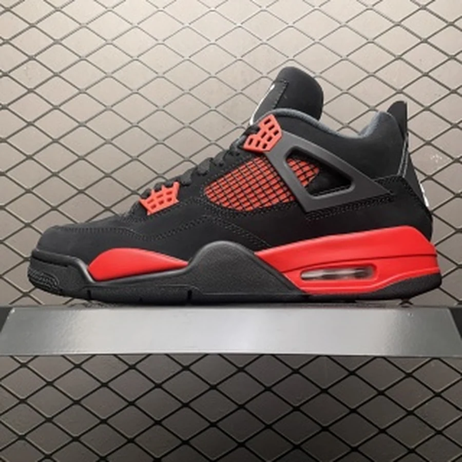 Jordan 4 Black Red — Gallery