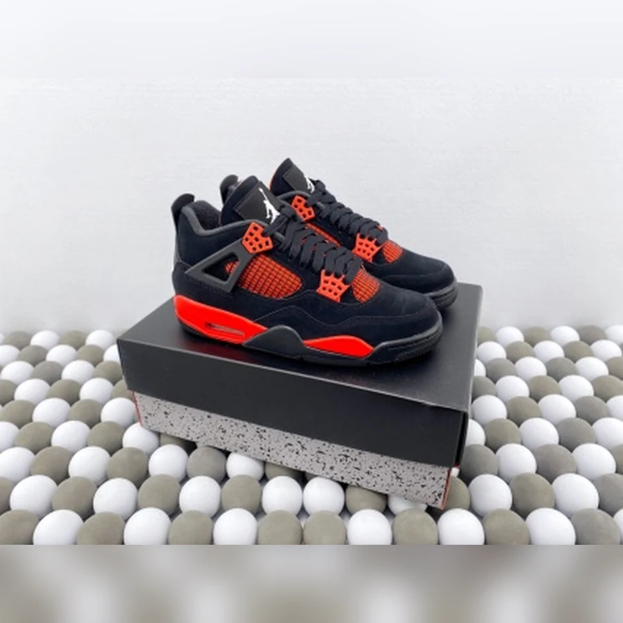 Jordan 4 Black Red — Gallery