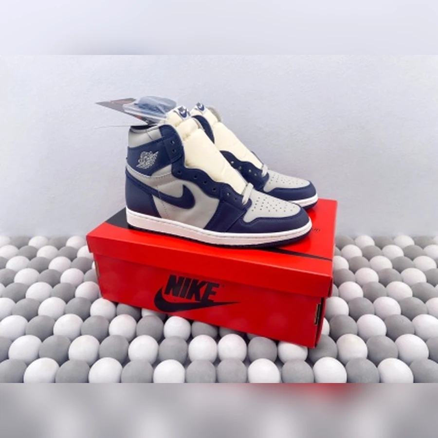 Jordan 1 High Navy Grey White
