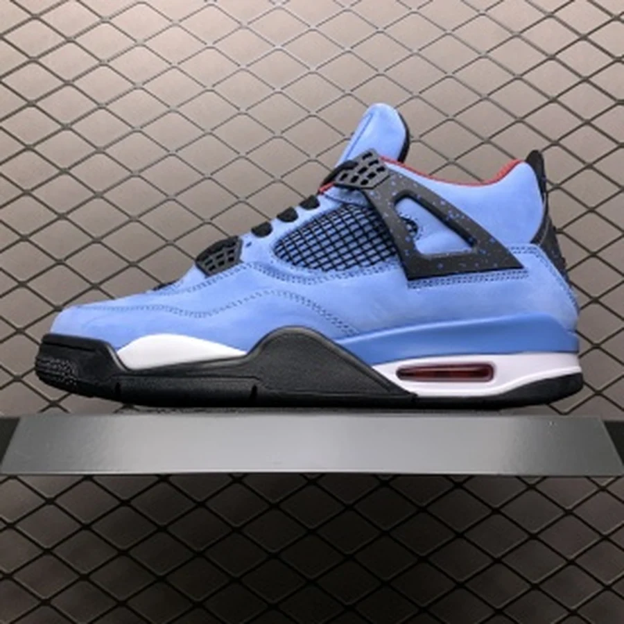 Jordan 4 University Blue Black Red