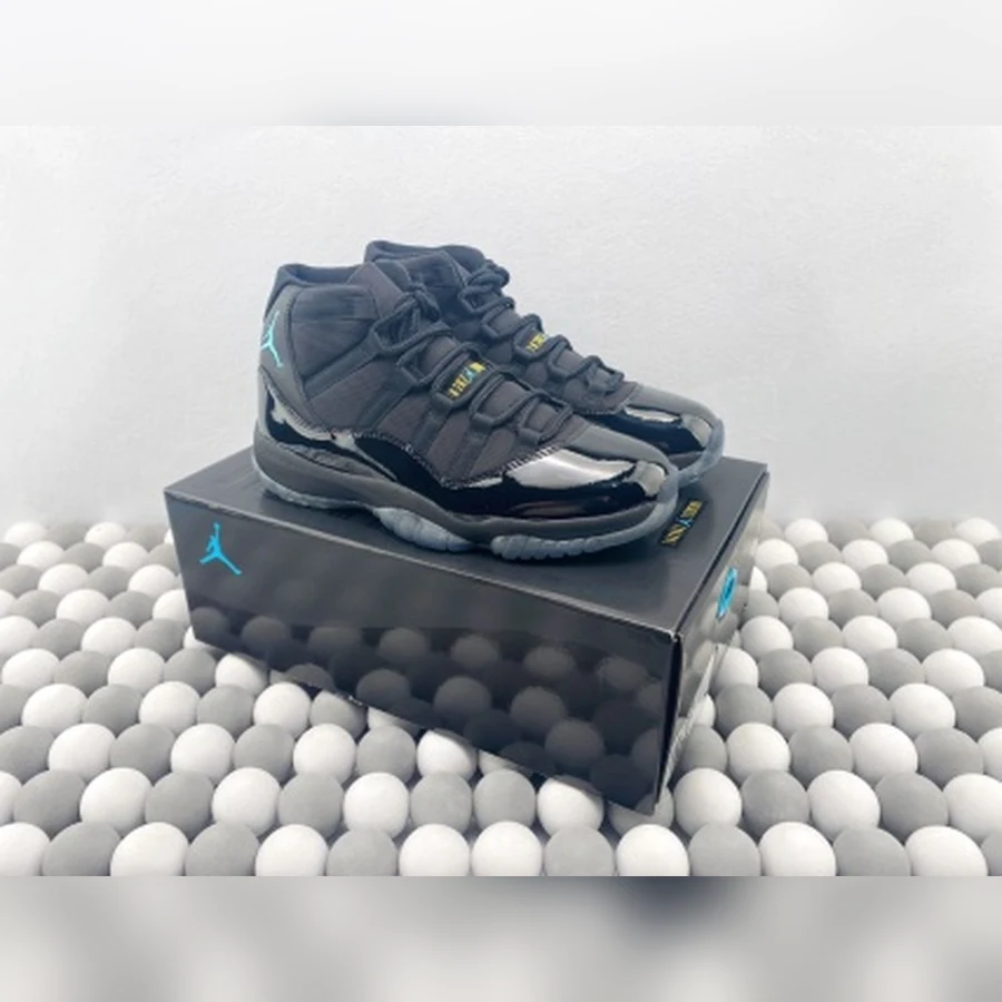 Jordan 11 Black Gamma Blue