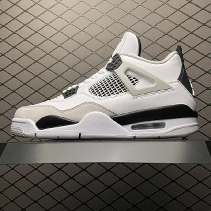 Jordan 4 White Black Grey