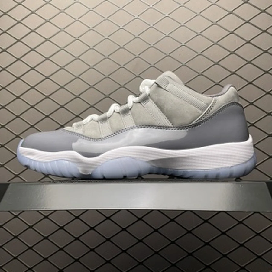 Jordan 11 Low Cool Grey White — Gallery