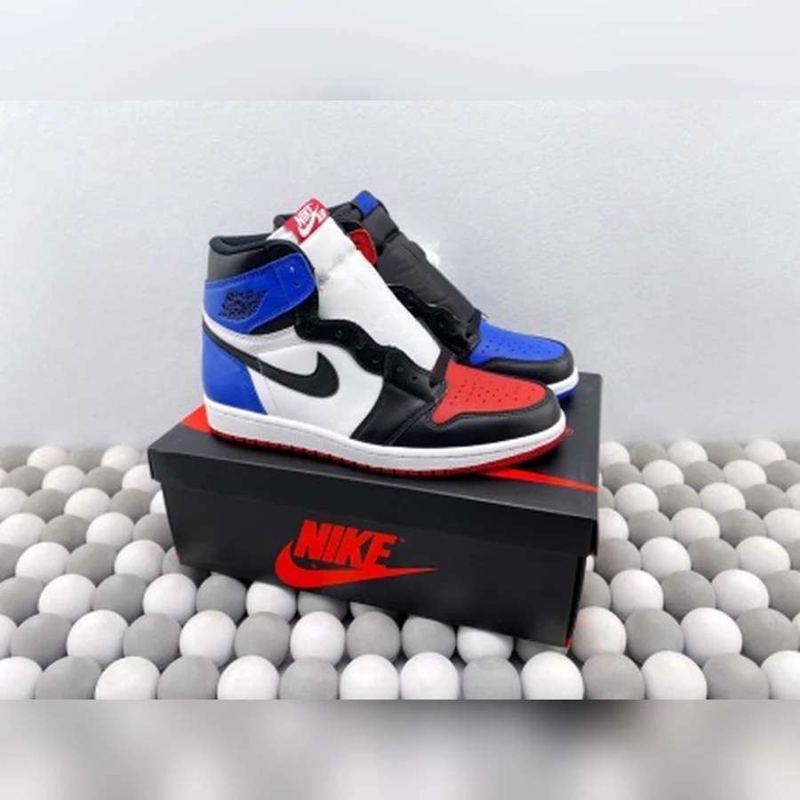 Jordan 1 High Blue Red Black White