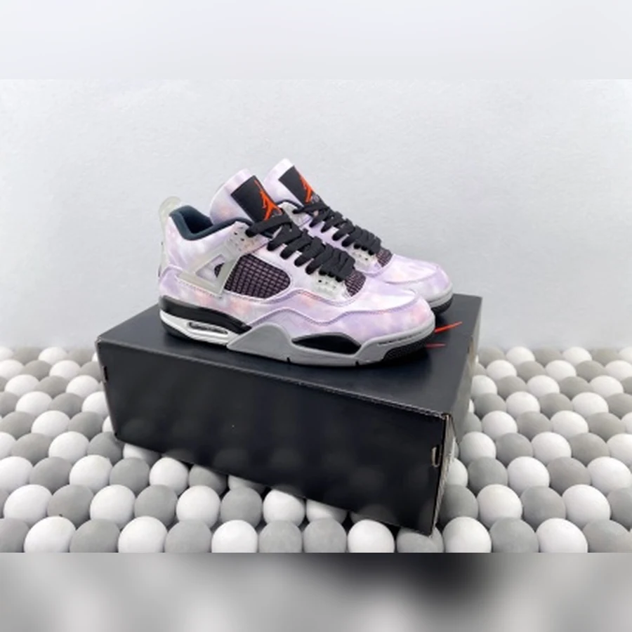 Jordan 4 Amethyst Wave Pink Purple — Gallery