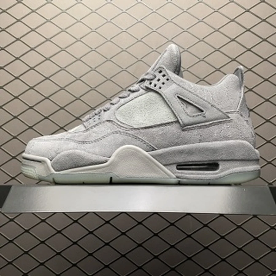 Jordan 4 Cool Grey Suede
