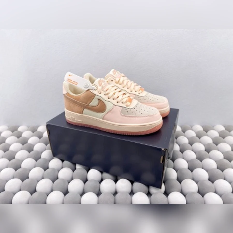 Nike Air Force 1 Pink Tan Sail