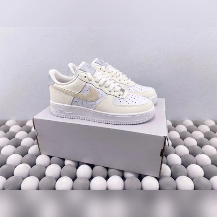 Nike Air Force 1 Sail White Light Grey