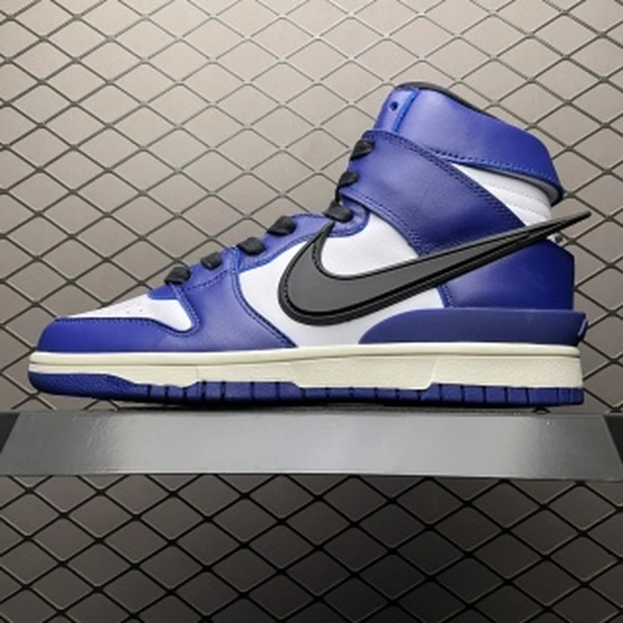 Nike Dunk High Royal Blue White Black