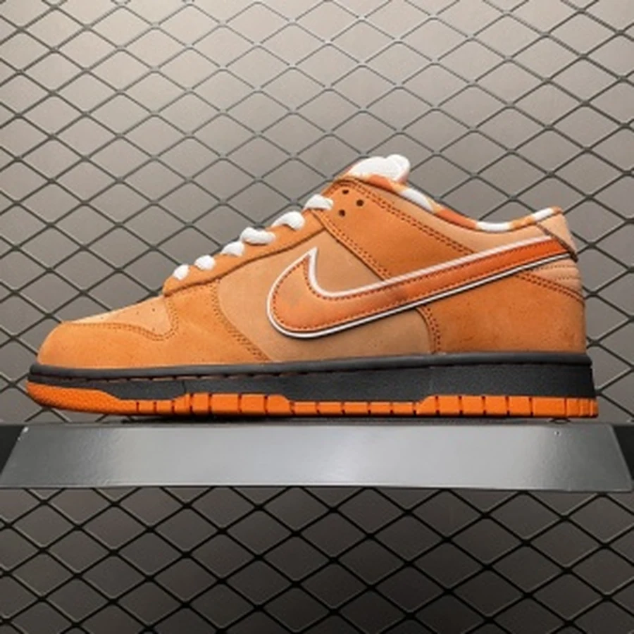 Nike Dunk Low Orange White Black