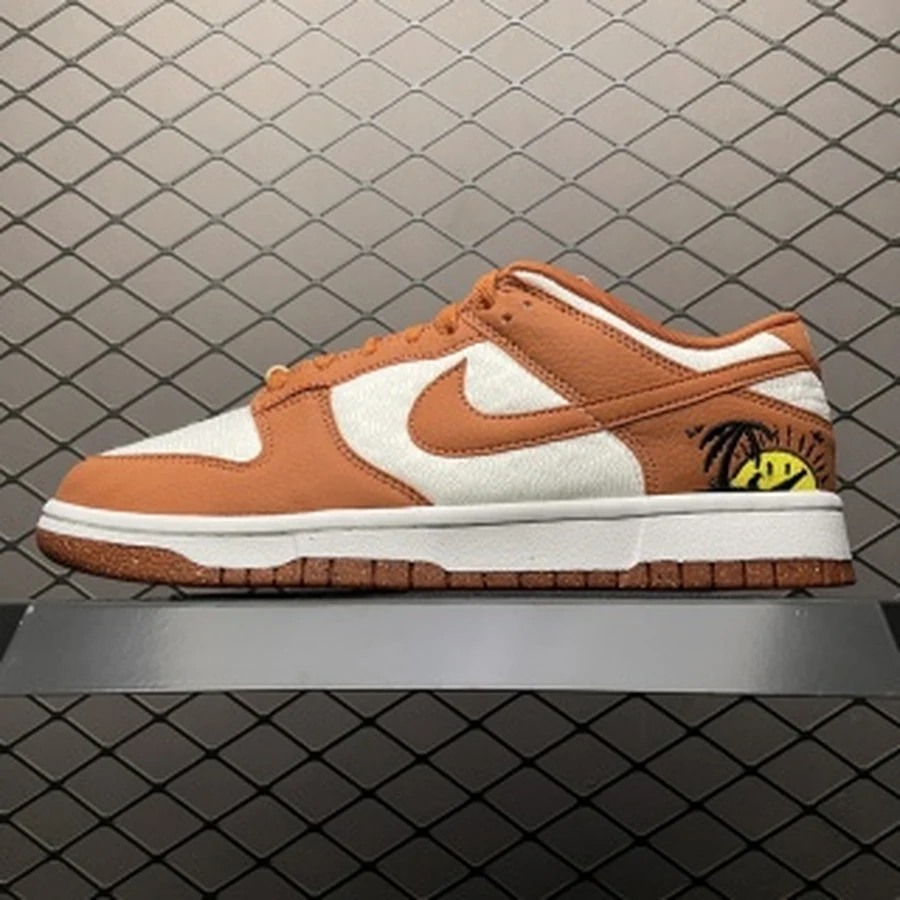 Nike Dunk Low Orange Sail White