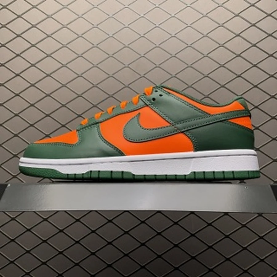 Nike Dunk Low Orange Green White
