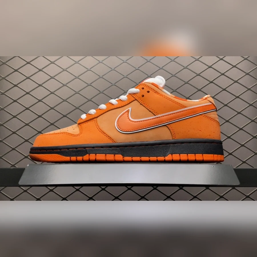 Dunk Low Orange Black White Orange Lobster — Gallery