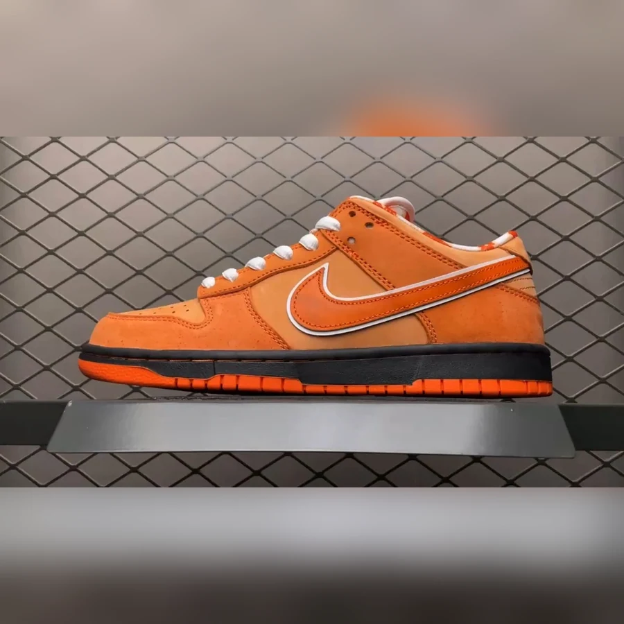 Dunk Low Orange Black White Orange Lobster — Gallery