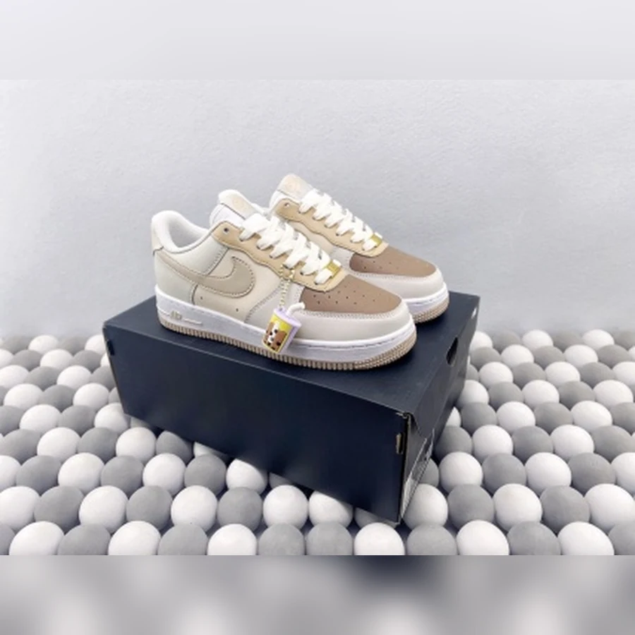 Nike Air Force 1 Beige Tan Brown