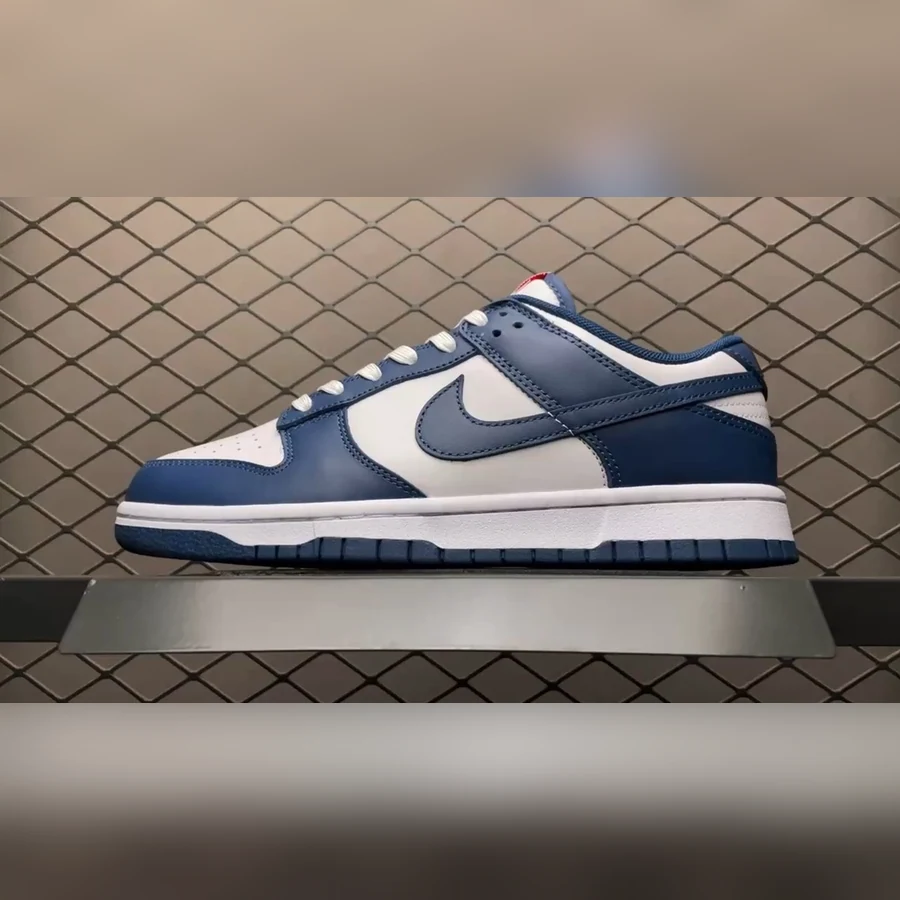 Nike Dunk Low White Navy Blue